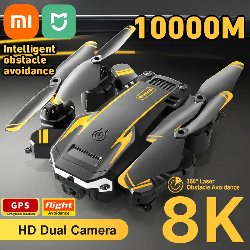 Xiaomi 8K G6Pro GPS Drone profesional Cámara dual 5G Evitación de obstáculos Posicionamiento de flujo óptico Sin escobillas RC10000m mejorado