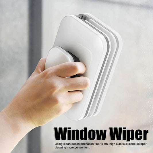 Magnetic Window Wiper Cleaner Adjustable Double‑Side Glass Cleaning Accessory for Home Use