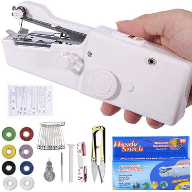 Juego de minimáquina de coser portátil